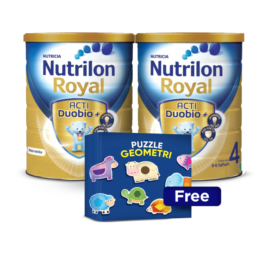 Buy 2 Nutrilon Royal 4 Vanilla 800gr Free Puzzle Geometri