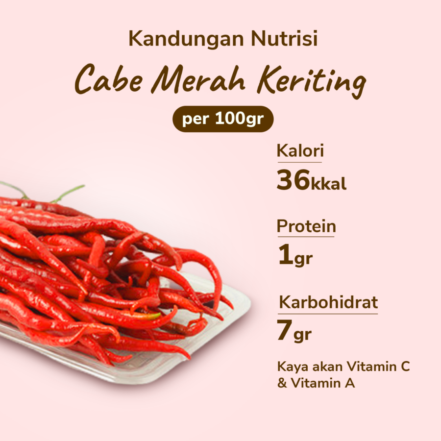 Cabe Merah Keriting Astro Farm 100gram