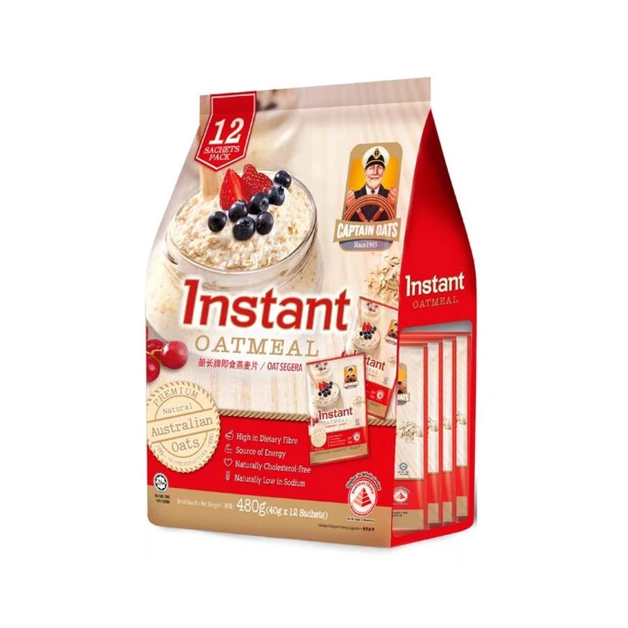 Captain Oats Instan Oatmeal 480gram