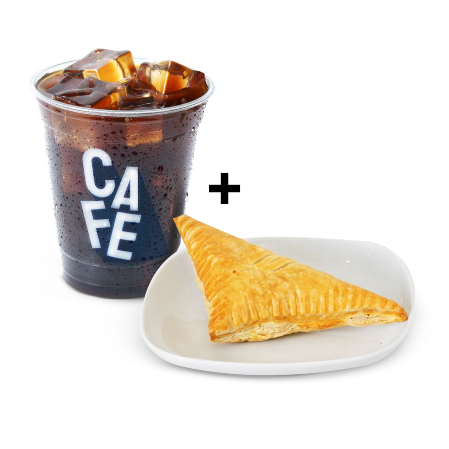 Chicken Curry Puff & Americano (R) Combo