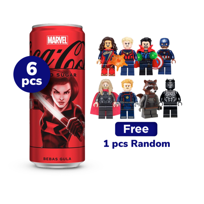 Coca Cola Zero Free Lego Marvel