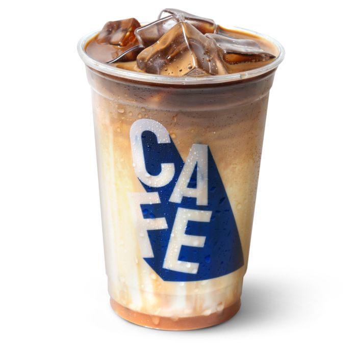 Iced Salted Caramel Latte (Espresso Base) - Large