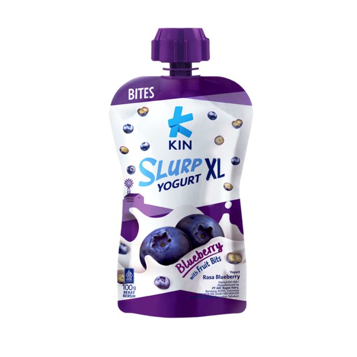 KIN Yogurt Slurp XL Blueberry Pouch