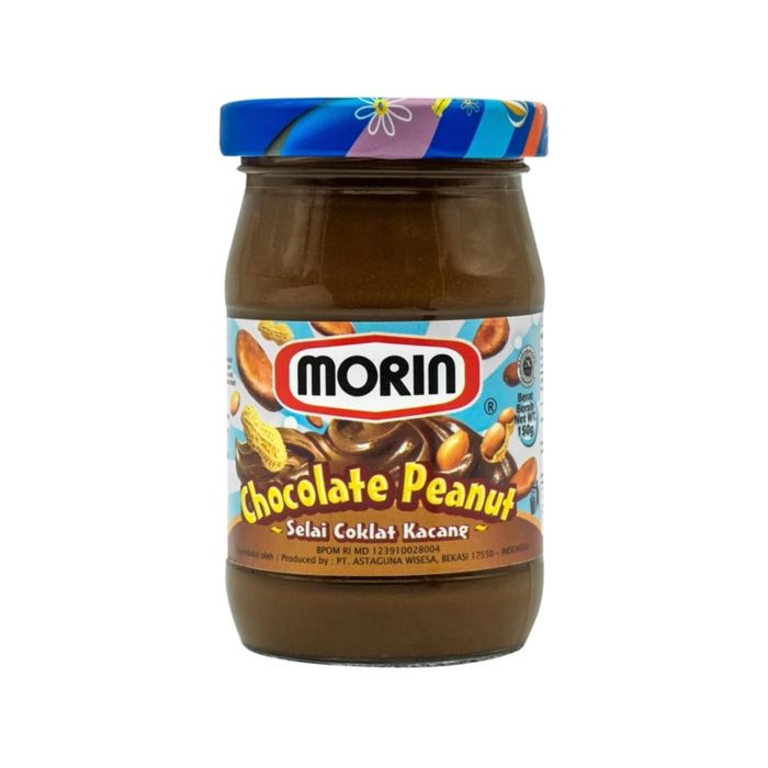 Morin Twin Chocolate Peanut Botol 150gram