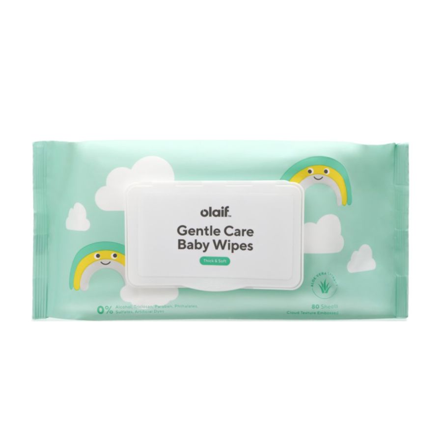 Olaif Gentle Care Baby Wet Wipes 80sachets