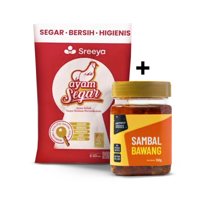 Paket Ayam Sambal Bawang