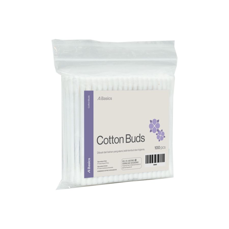 Cotton Buds Regular A Basics 100stick