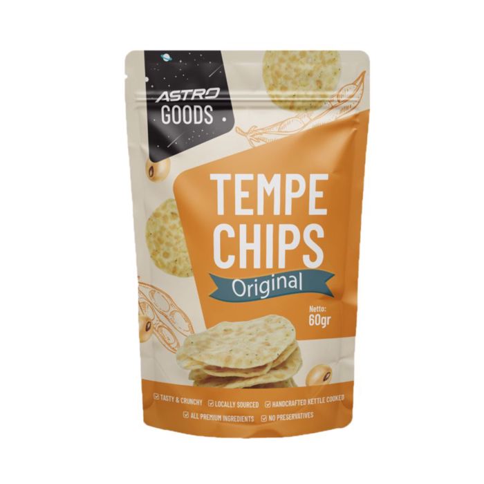 Tempe Chips Original Non MSG  - Astro Goods/Keripik Tempe