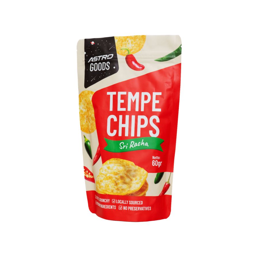 Tempe Chips Sri Racha Sauce Keripik Tempe Astro Goods 60gram