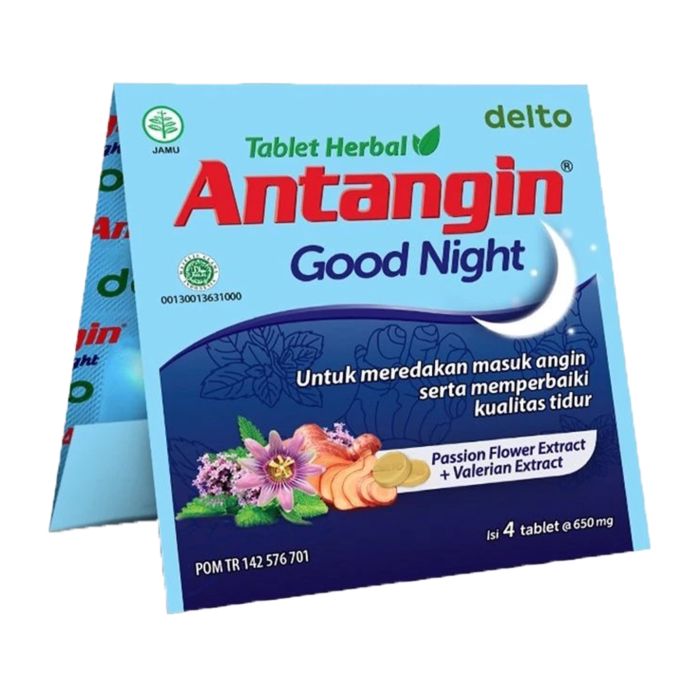 Antangin Good Night Obat Sulit Tidur 1 Strip 4 Tablet