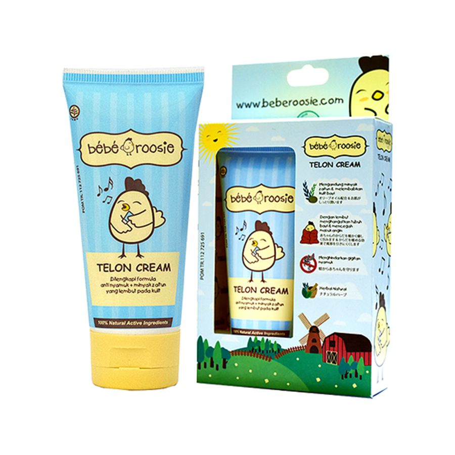 Bebe Roosie Telon Cream Lembut dan Hangat 60 gr 60gram