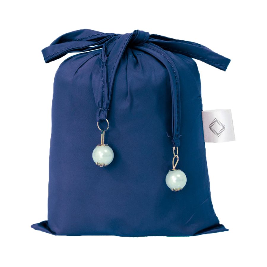 Alf Mukena Mini Parasut Blue Pansy By Alif 1pcs