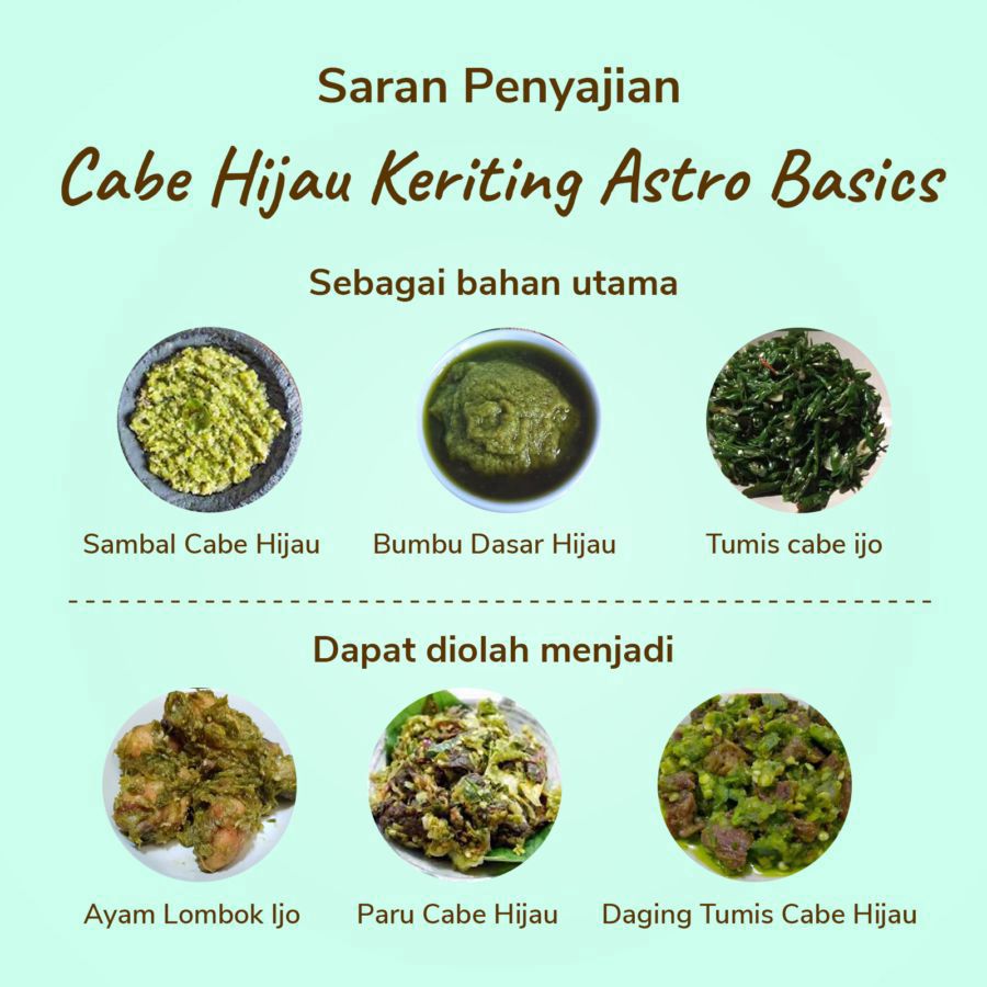 Cabe Hijau Keriting Astro Farm 100gram