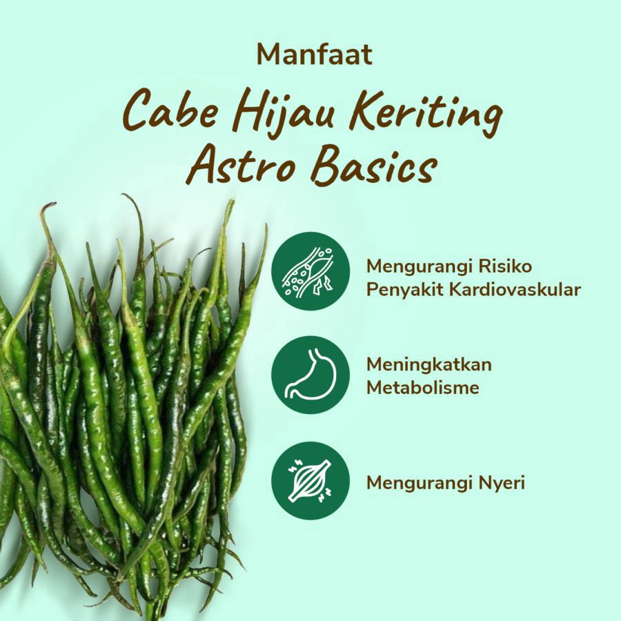 Cabe Hijau Keriting Astro Farm 100gram