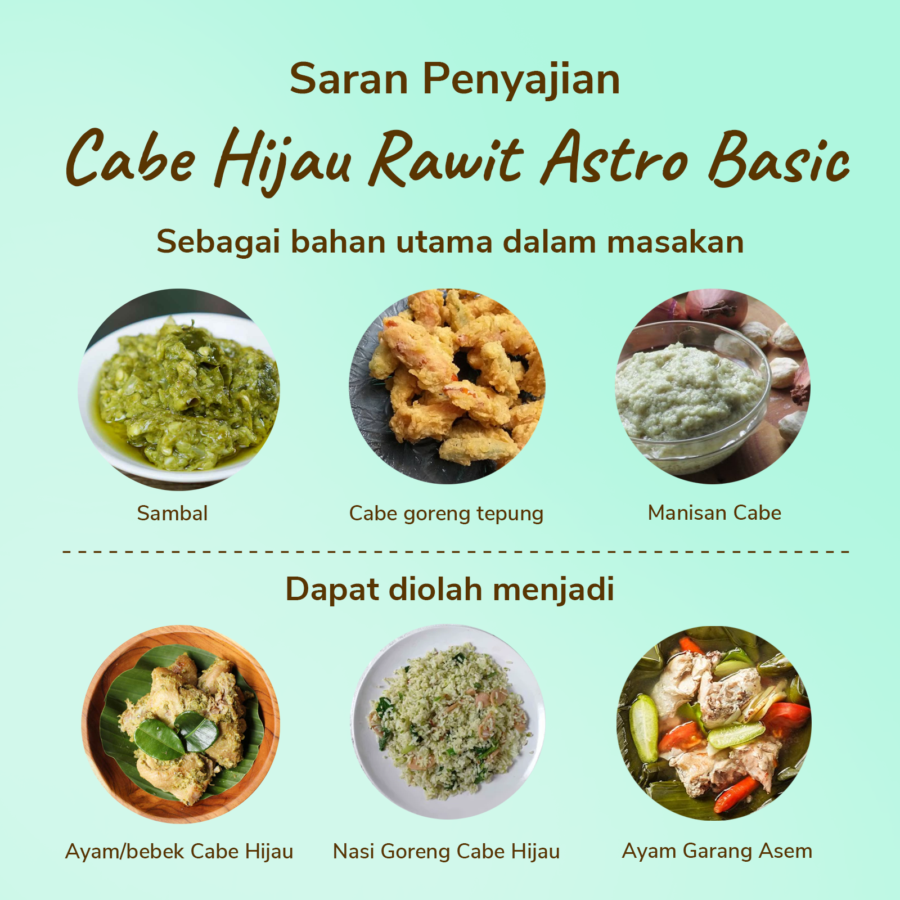 Cabe Hijau Rawit Astro Farm 100gram