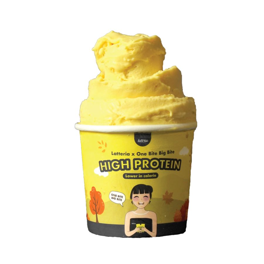 Latteria X One Bite Big Bite High Protein Gelato Mango 90gram