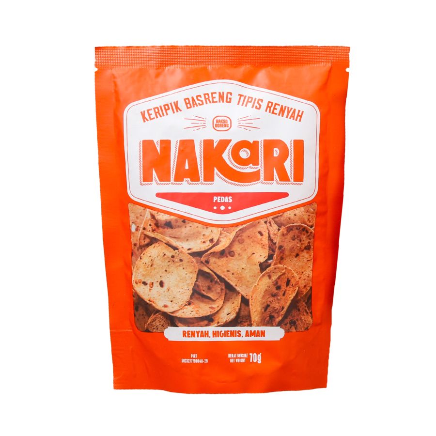 Nakari Basreng Pedas 70gr 70gram