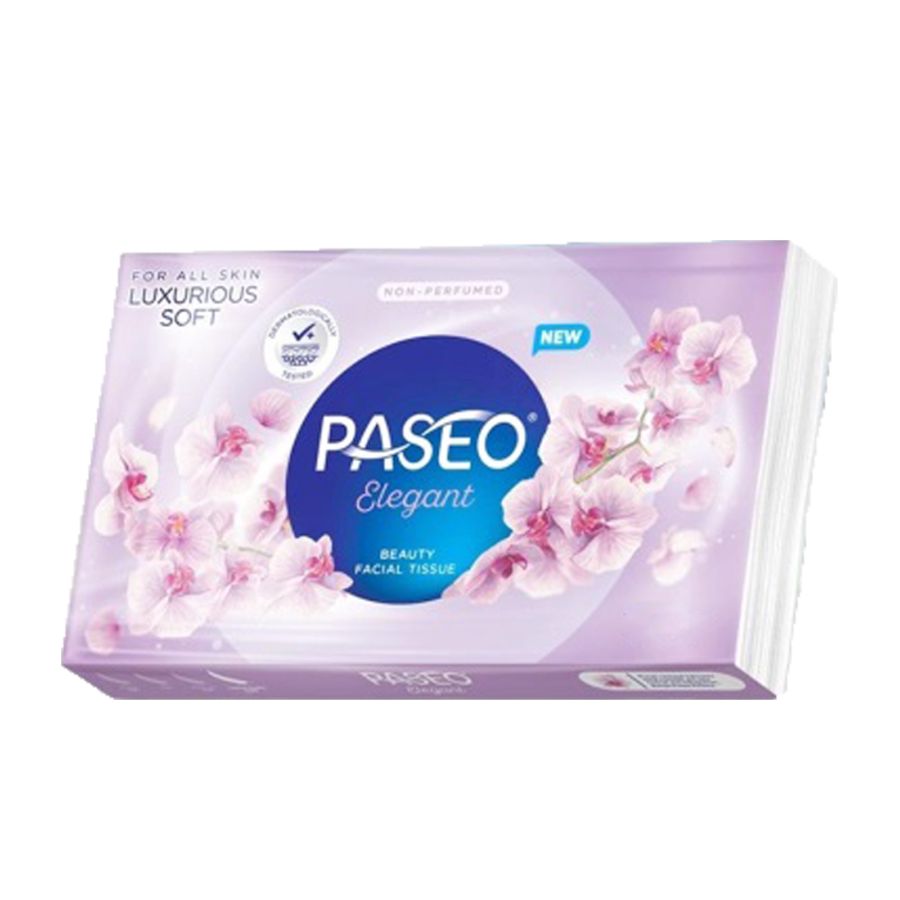 Paseo Elegant Facial Tissue Travel Pack 150ply
