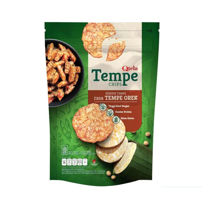 Qtela Keripik Tempe Orek 100 gram