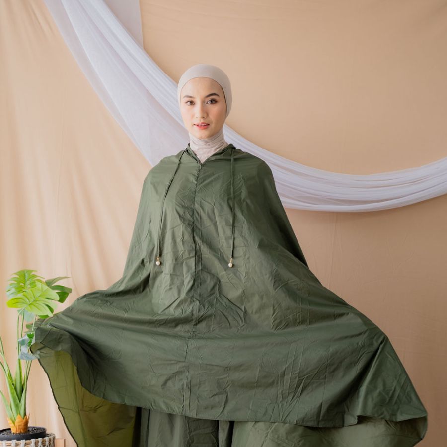 Alf Mukena Mini Parasut Albert Green By Alif