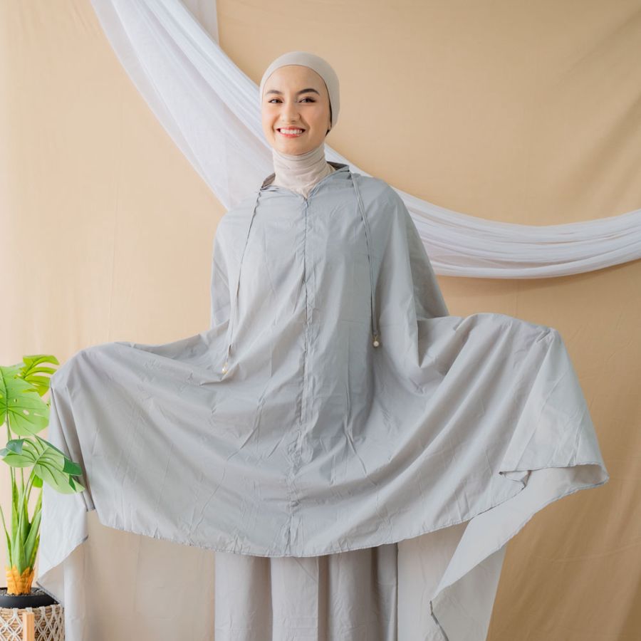 Alf Mukena Mini Parasut Vapor Blue By Alif