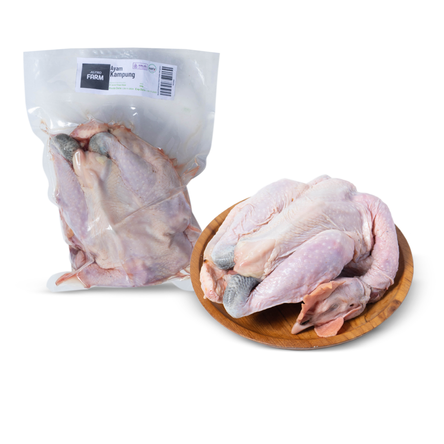 Ayam Kampung Utuh Frozen Astro Farm 900gram