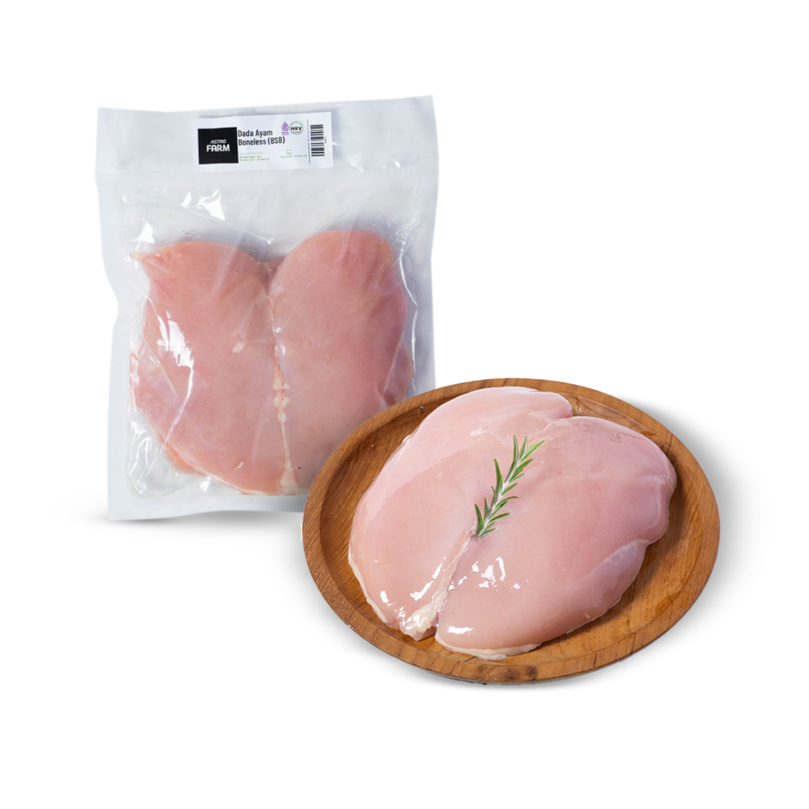 Dada Ayam Boneless (BSB) Chicken Breast Astro Farm 450-550gram