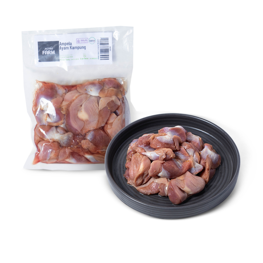 Ampela Ayam Kampung Astro Farm 250gram
