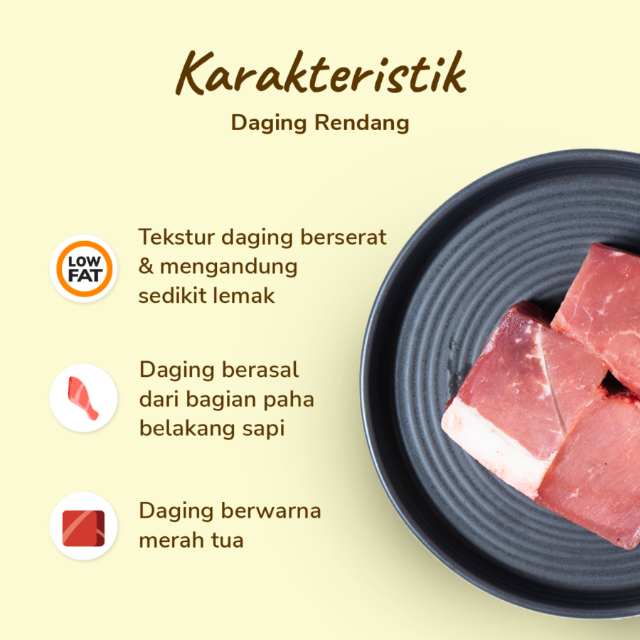 Daging Sapi Rendang Import Astro Basics 500gram