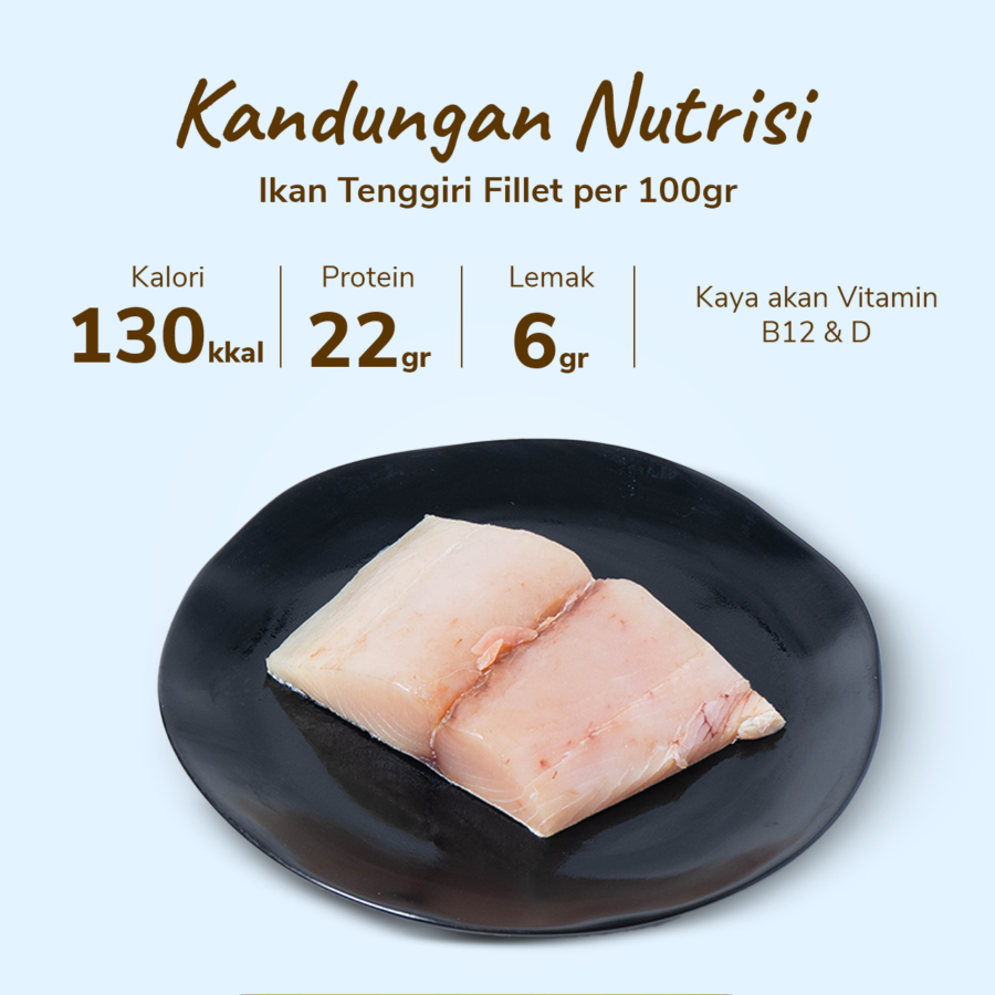 Ikan Tenggiri Fillet 250gram