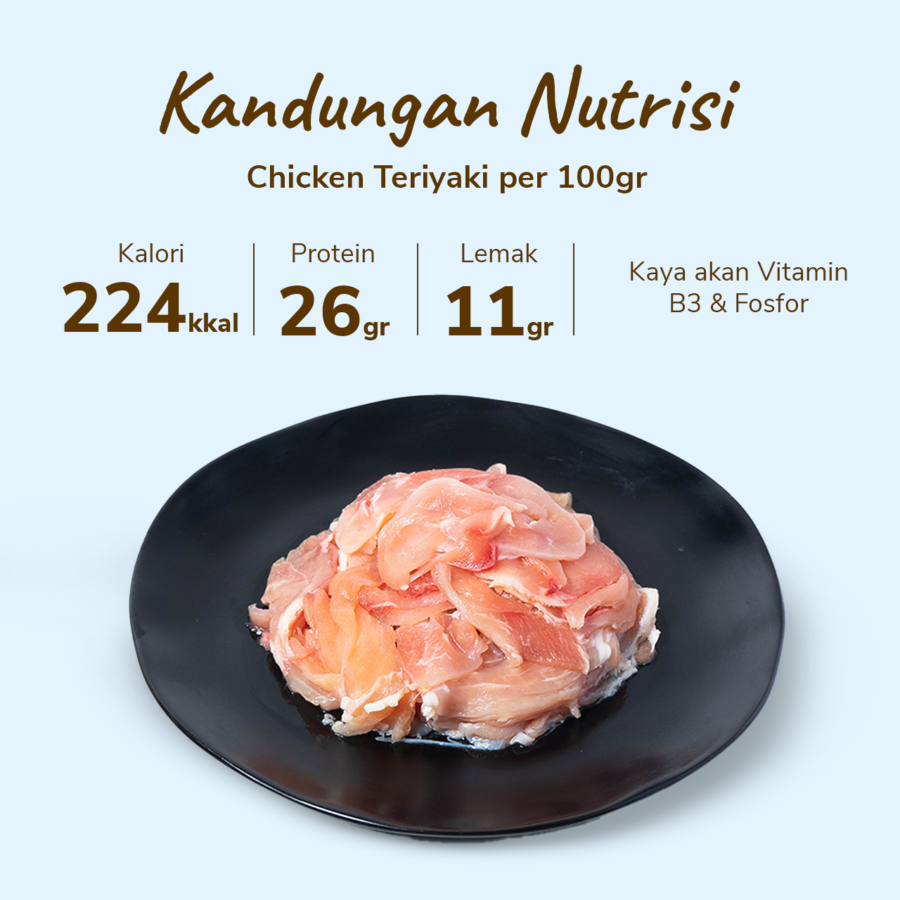 Chicken Teriyaki Astro Farm 250gram