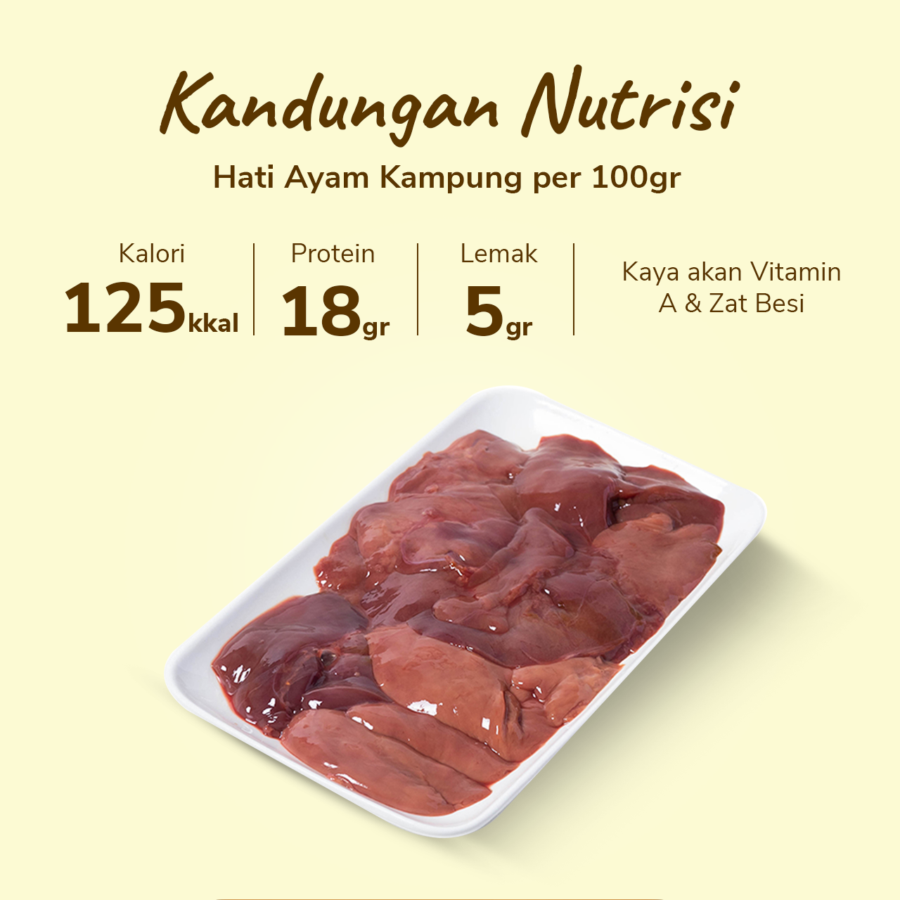Hati Ayam Kampung Astro Farm 250gram