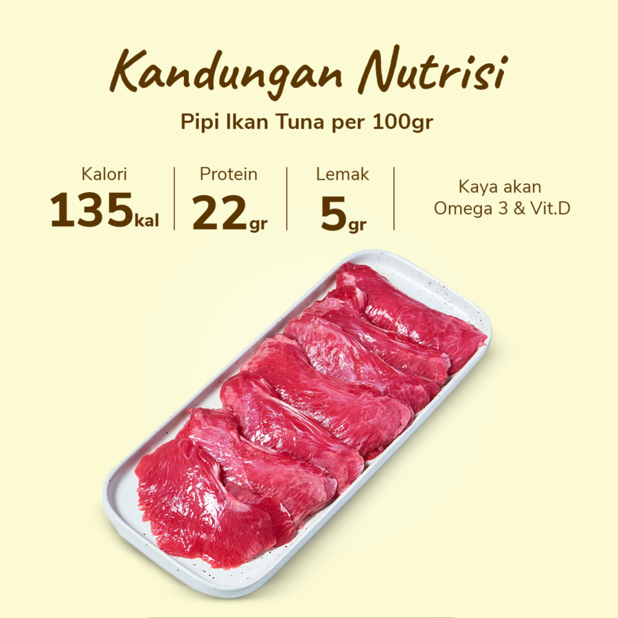 Pipi Ikan Tuna Astro Farm 500gram