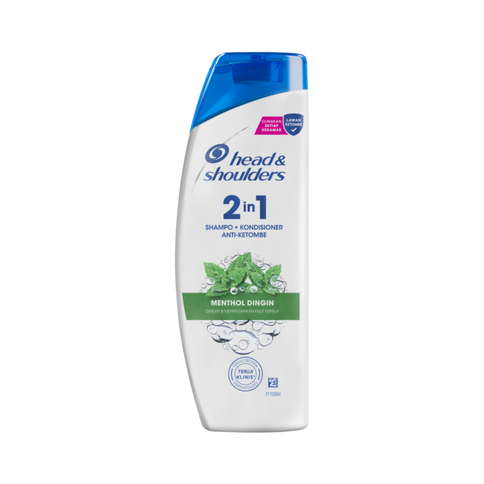 Head & Shoulders 2 In 1 Menthol Dingin Shampoo Contioner Anti Ketombe