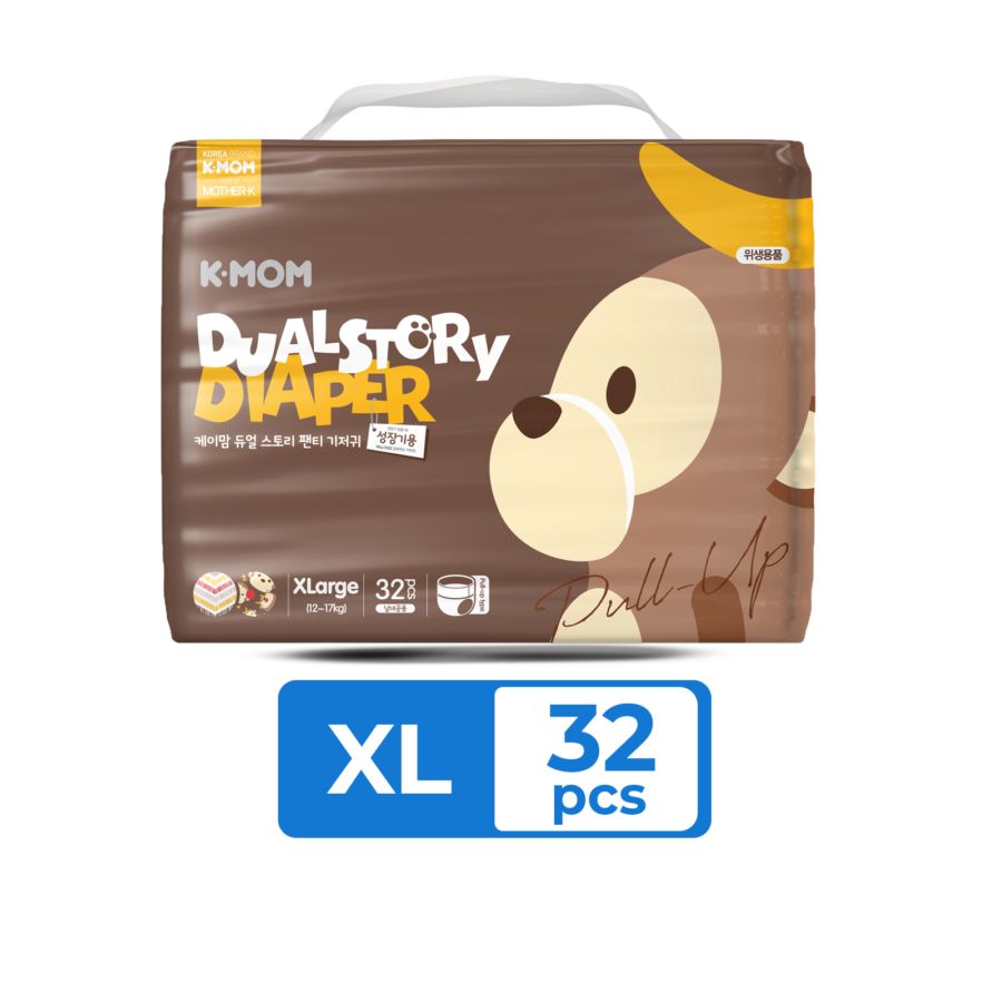 Mother-K K-Mom Dual Story Diaper Pants XL32