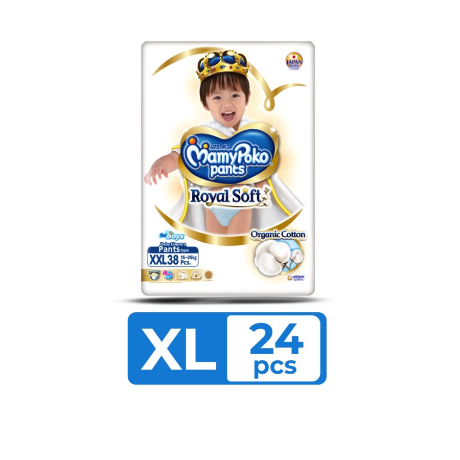 Mamypoko Boy Royal Soft XXL38 Diapers Pants 1pack