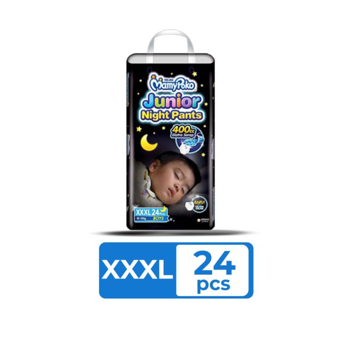 MamyPoko Junior Night Boys XXXL24 Diapers Pants