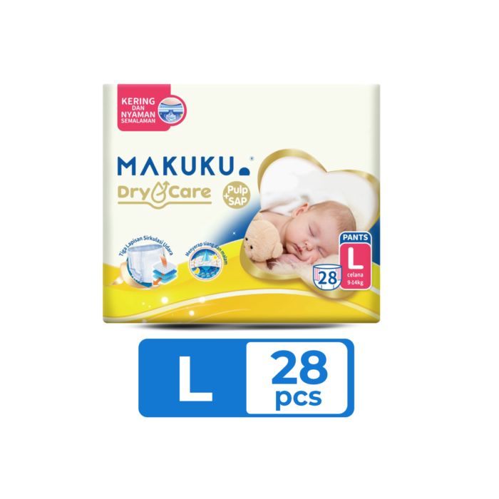 Makuku Diapers Dry Care Pants Popok Bayi L28