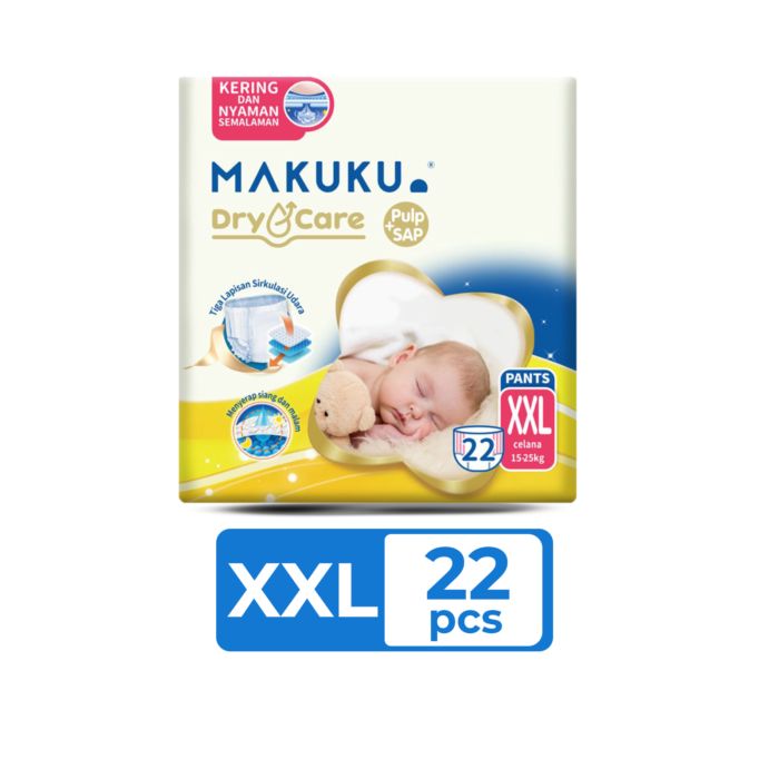 Makuku Diapers Dry Care Pants Popok Bayi XXL22