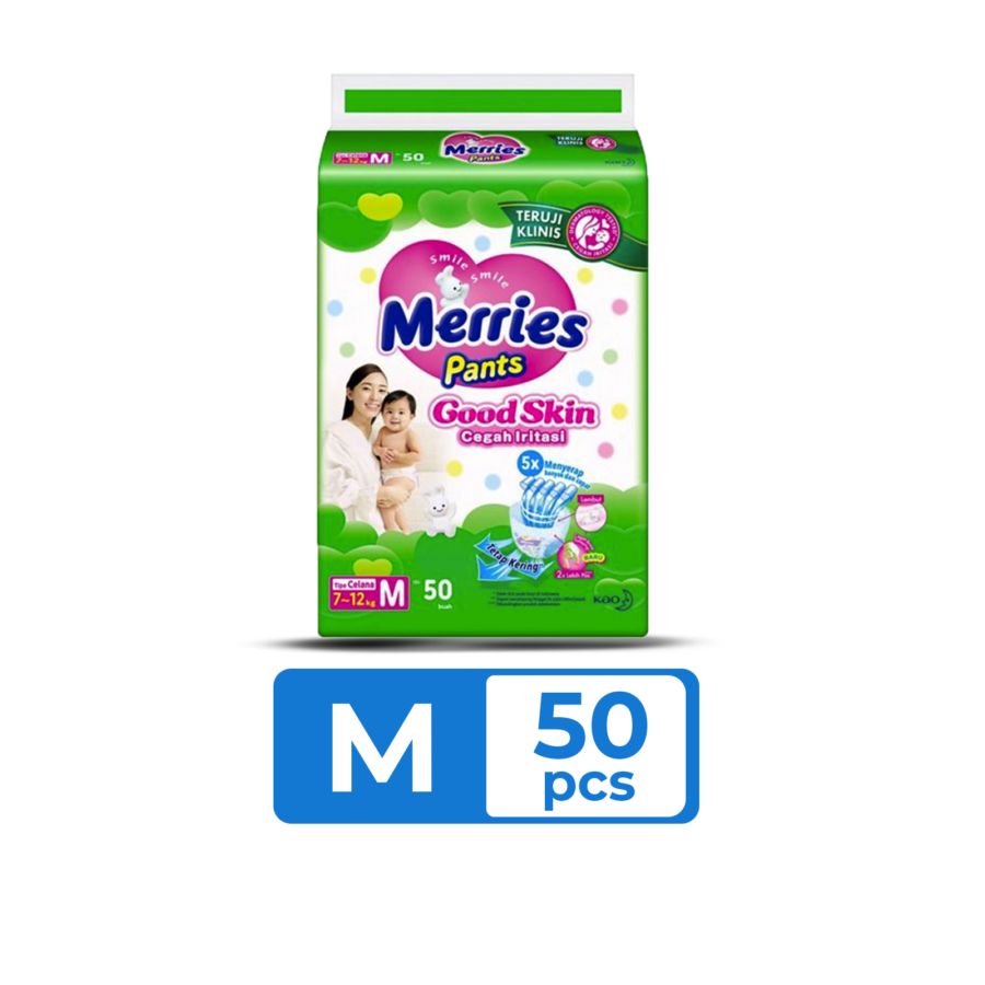 Merries Good Skin M50 Diapers Pants 1pack