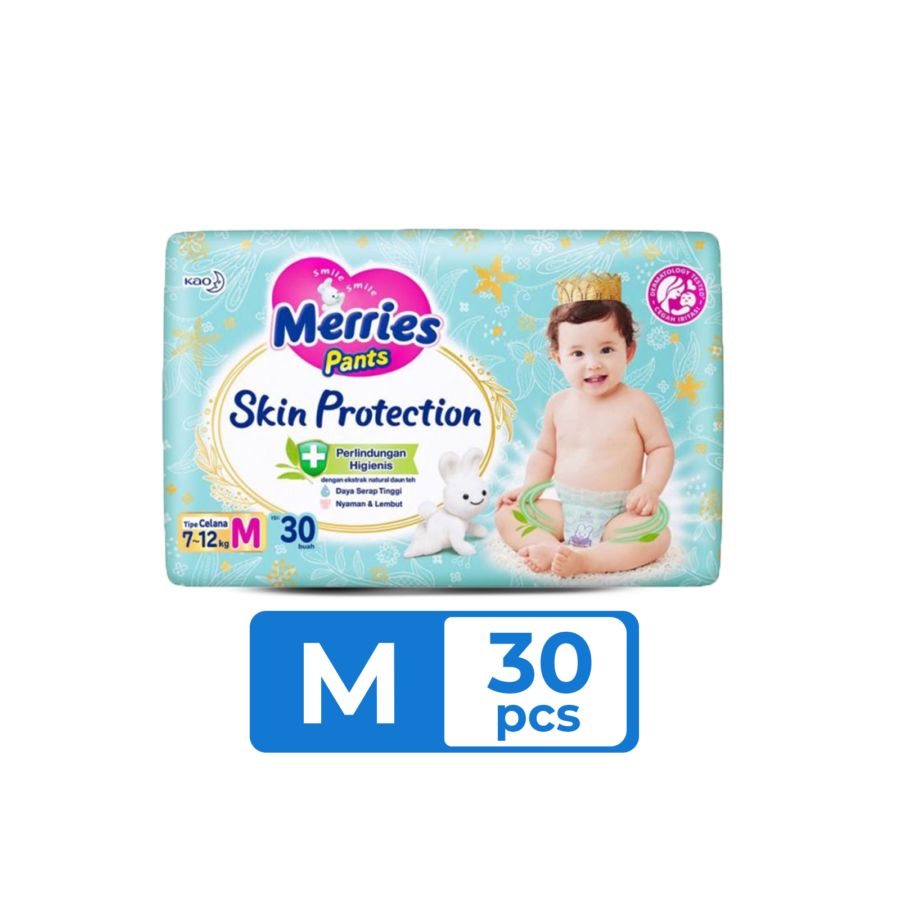 Merries Skin Protection Pants Diapers M30 1pack