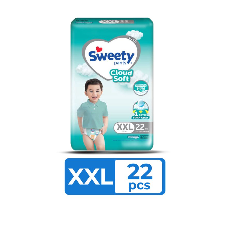 Sweety Silver Cloud Soft XXL22 Diapers Pants 1pack