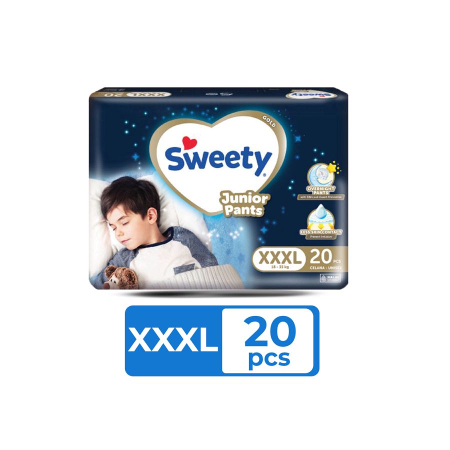 Sweety Gold Junior XXXL20 Diapers Pants 1pack