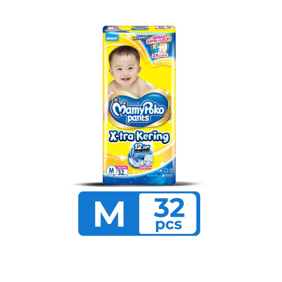 Mamypoko X-tra Kering M32 Diapers Pants 1pack