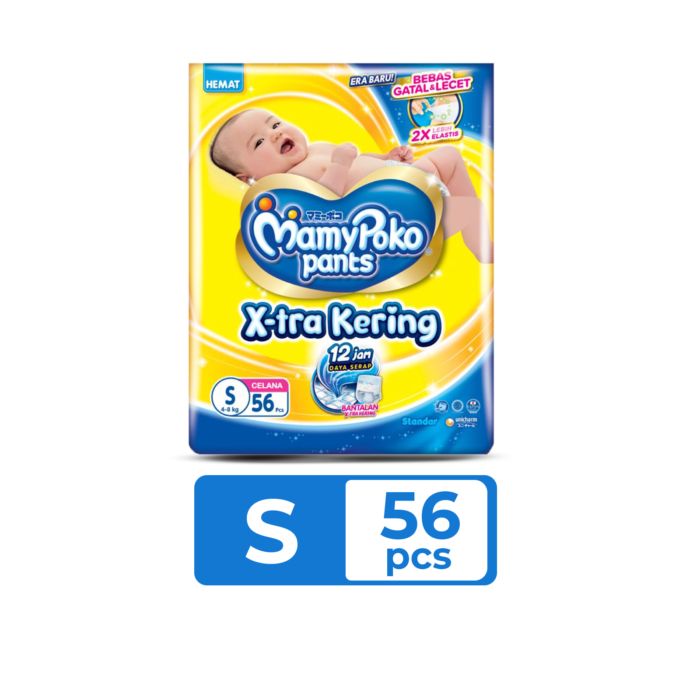 MamyPoko Pants X-tra Kering Popok Bayi Celana S56