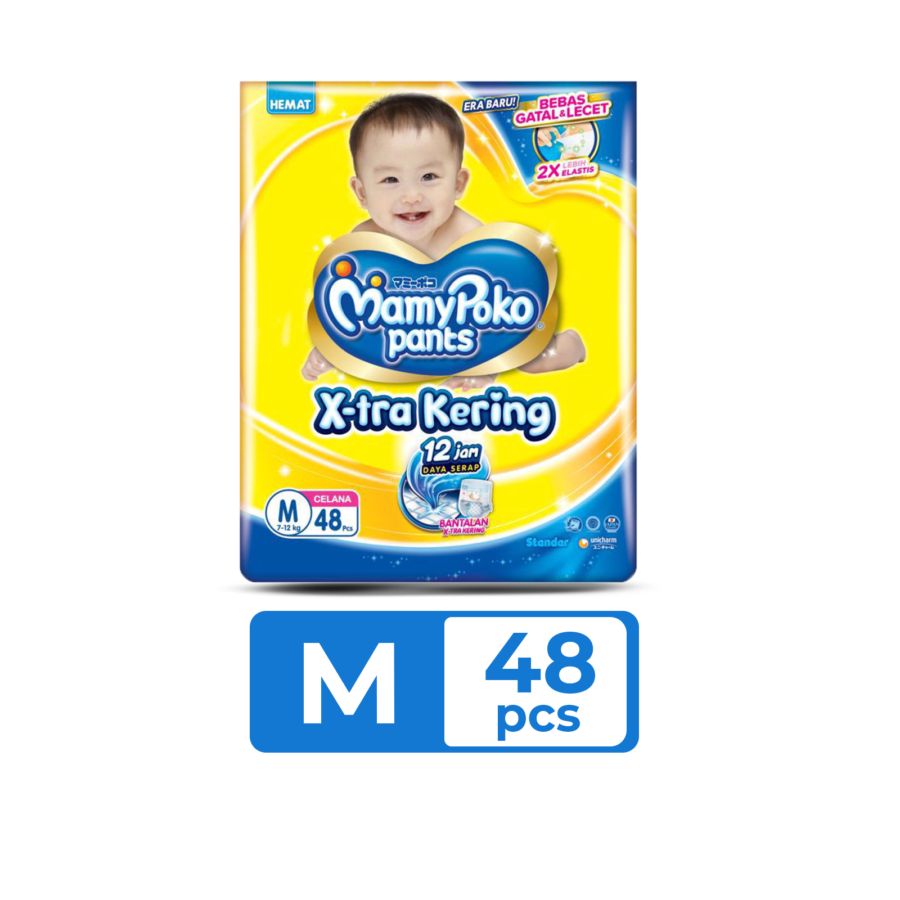 MamyPoko X-tra Kering M48 Diapers Pants 1pack