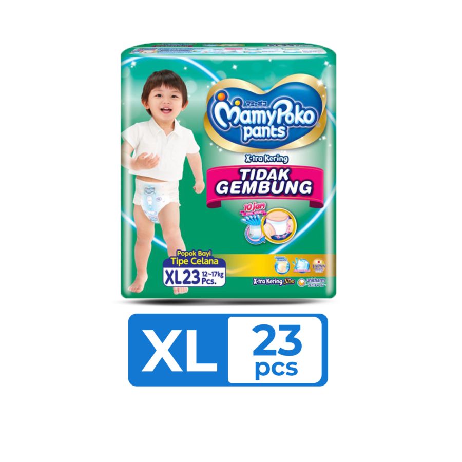 MamyPoko X-Tra Kering Tidak Gembung XL23 Diapers Pants 1pack