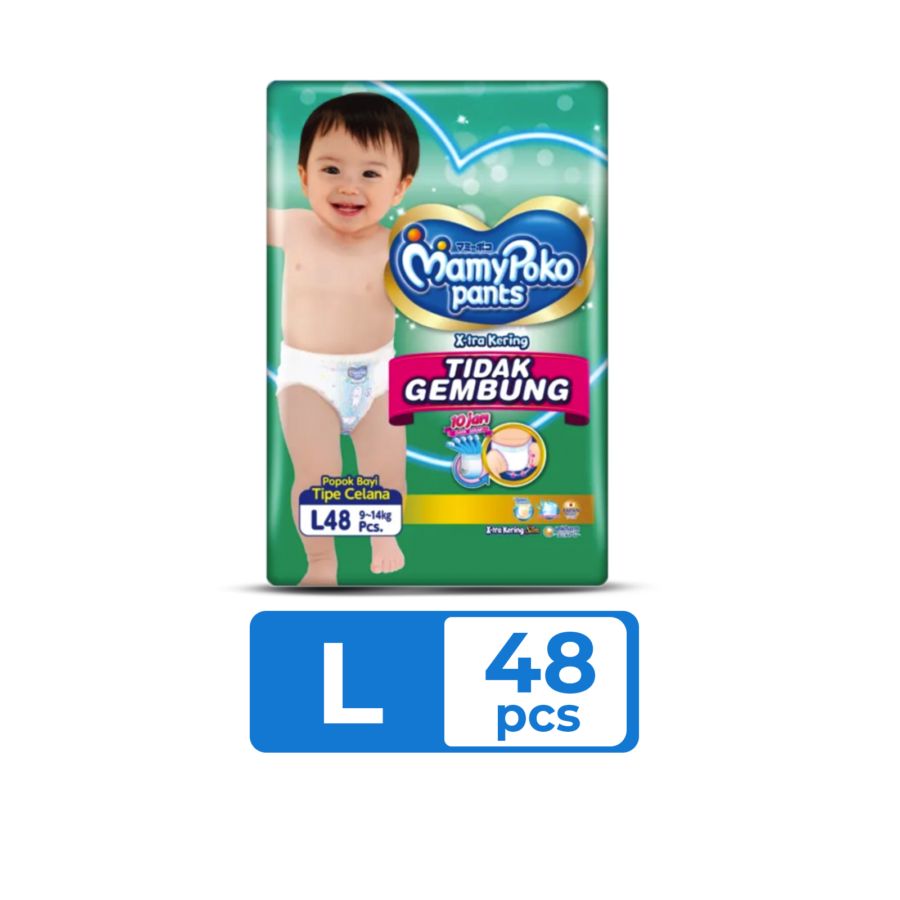 MamyPoko Tidak Gembung L48 Diapers Pants 1pack