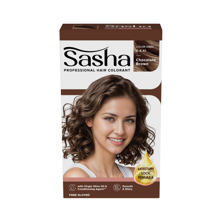 Sasha Professional Chocolate Brown Hair Colorant 25gram