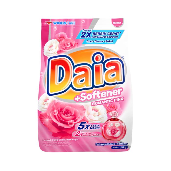 Daia Romantic Pink Deterjen Bubuk Bag